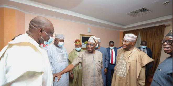 2023 presidency: Atiku expresses delight after meeting Obasanjo in Abeokuta