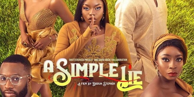 Here's the official trailer for Biodun Stephen's 'A Simple Lie'