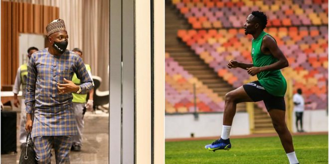 Ahmed Musa leads by example as 1st Super Eagles player to arrive camp for Nigeria's battle against Ghana