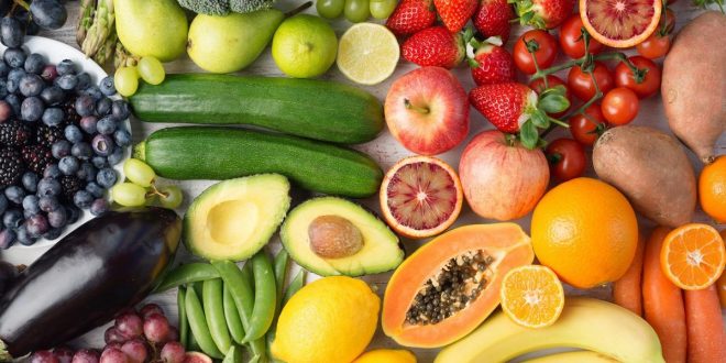 Benefits of eating fruits and vegetables