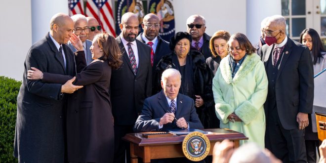 Biden Signs Bill to Make Lynching a Federal Crime