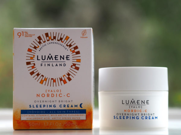 Lumene Sleeping Cream | British Beauty Blogger