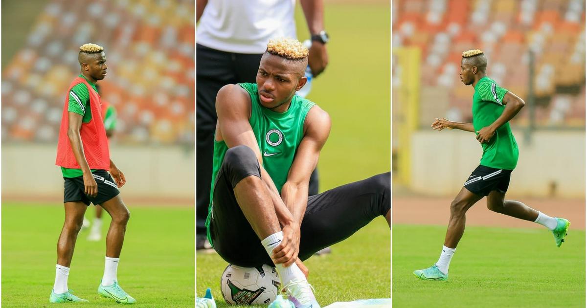 'The game won't be easy' - Victor Osimhen concerned ahead of Super Eagles battle against Ghana [Video]