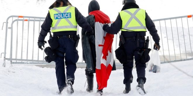 What the truckers’ convoy revealed about policing in Canada