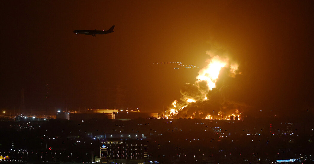 Yemeni Rebel Attack Sets Saudi Oil Facility Ablaze