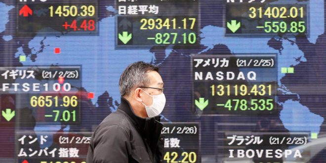 Asian markets cautious amid talk of more Russia sanctions