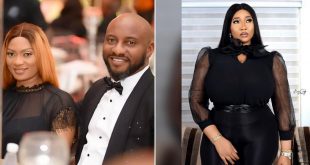 'God will judge you both' - Yul Edochie's 1st wife calls him out over new baby and wife
