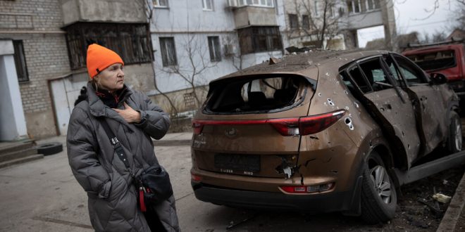 In the Ukrainian port city of Mykolaiv, residential areas are increasingly under threat.