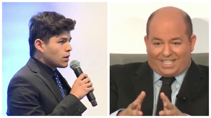 Must See: CNN's Brian Stelter Gets Called Out For Fake News By College Freshman