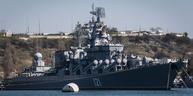 Prized Russian Ship Was Hit by Missiles, U.S. Officials Say