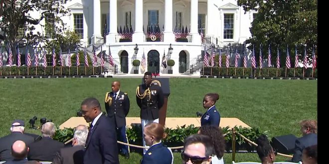 There Is A Big Crowd On The White House South Lawn For Biden And Ketanji Brown Jackson’s Remarks