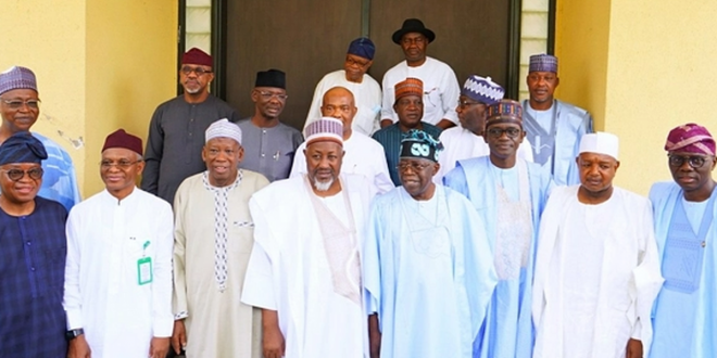 Tinubu meets 17 APC governors in Abuja hours after Osinbajo’s declaration