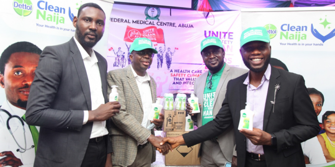 2022 World Hand Hygiene Day: Dettol Donates to Federal Medical Centre Abuja