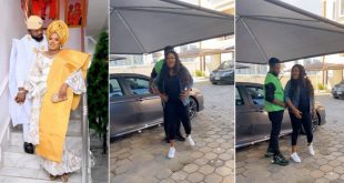 Actress Toyin Abraham Expecting Second Child, Puts Baby Bump On Public Display