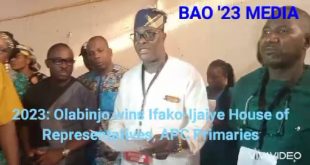 Benjamin Olabinjo Wins Ifako-Ijaiye House of Representatives APC Primaries