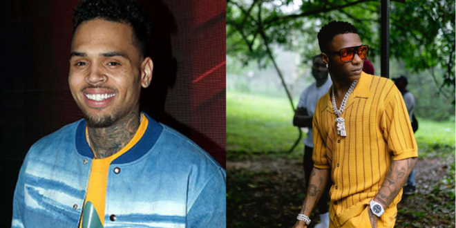 Chris Brown set to feature Wizkid on new album, 'Breezy'
