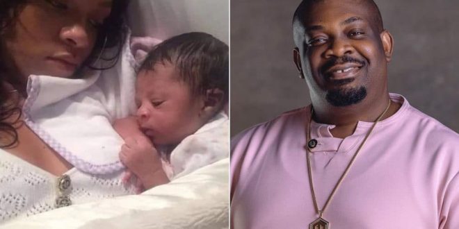 Don Jazzy Reacts As Rihanna Welcomes Baby Boy With A$AP Rocky