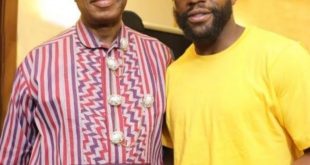 Floyd Mayweather meets Rotimi Amaechi as he visits Nigeria, promises to build boxing academy