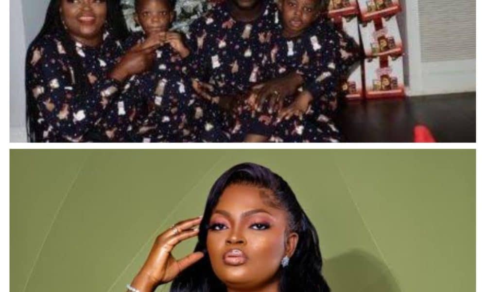 Funke Akindele Finally Reveals Names Of Her Sons Weeks After JJCSkillz’s Babymama Leaked Their Photos (Video)