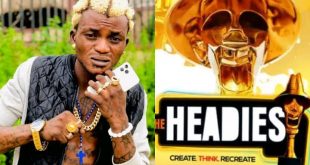 Headies Organizers report singer Portable to police over death threat to co-nominees as they threaten to disqualify him  (Video)
