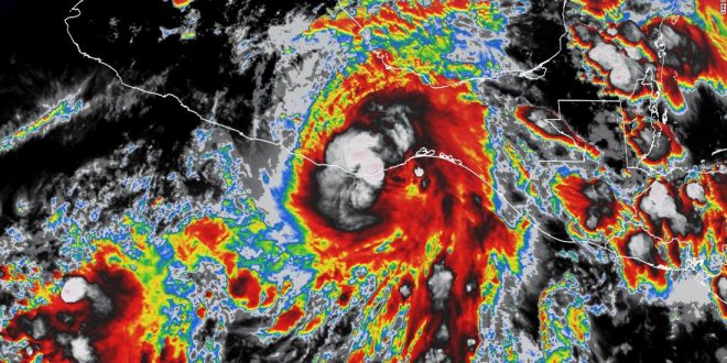 Hurricane Agatha makes landfall in southern Mexico with 105 mph winds