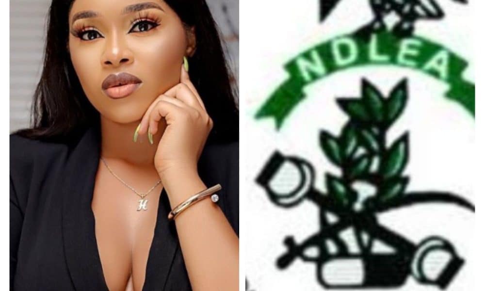 It Was A Mistake – NDLEA Officers Beg Nollywood Actress After Jumping Fence To Invade Her Home