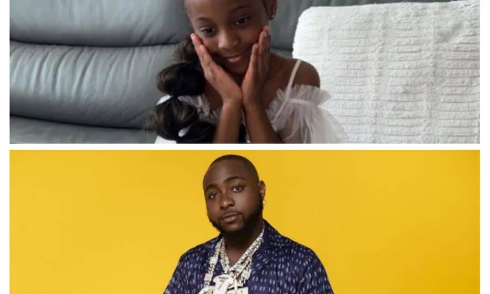 Nigerians Revisit DNA Issues As Davido Post Pictures Of Hailey Looking All Grown