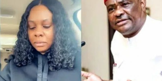 Nollywood Actress Accuses Gov Wike Of Demolishing Her Family House (Video)