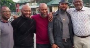 Yul Edochie Reunites With His Brothers Amidst His Second Wife Saga