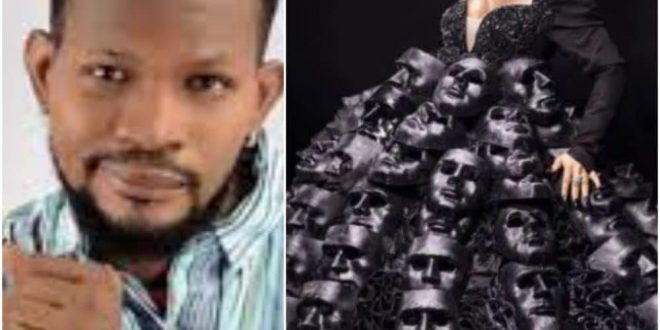 ‘Another Form Of Demonic Manifestation’ – Actor Uche Maduagwu Tackles Ifu Ennada Over Skull Dress