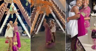 ‘Blood Sisters Vibes’ – See Beautiful Moment Nancy Isime Showed Up At Ini Dima-Okojie’s Bridal Shower