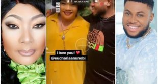 ‘The Age Gap Is Too Much’: Fans React After Loved Up Photos Of Eucharia Anunobi And Alleged Young Lover Surfaces