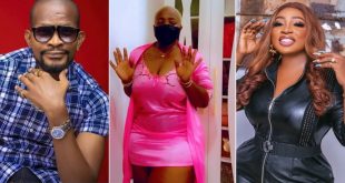 ‘This Is So Wrong As A Married Woman’ – Uche Maduagwu Blasts Anita Joseph As She Flashes Her N!pples In Lingerie Photos