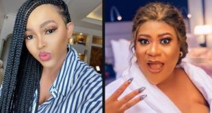 ‘Why You Stubborn Like This’ – Nkechi Blessing Reacts As Mercy Aigbe Disobeys Her First Wife
