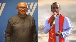 A stingy man cannot be our President. Nigerians are very hungry. We need a generous man - Clergyman Fr Mbaka kicks against Peter Obi