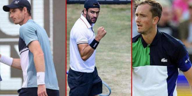 Andy Murray sets Matteo Berrettini final as Medvedev faces Tim Van Rijthoven in ‘s-Hertogenbosch