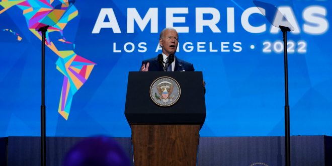 At Summit of Americas, Biden Pledges U.S. Help on Latin American Problems