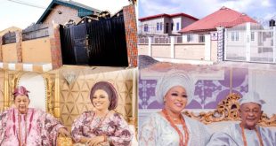 Barely Two Months After His Death, Late Alaafin’s Wives Show Off New Houses