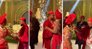 Breathtaking Photos From Tim Godfrey And Erica’s Traditional Wedding