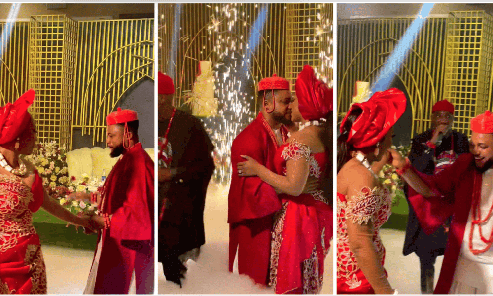 Breathtaking Photos From Tim Godfrey And Erica’s Traditional Wedding