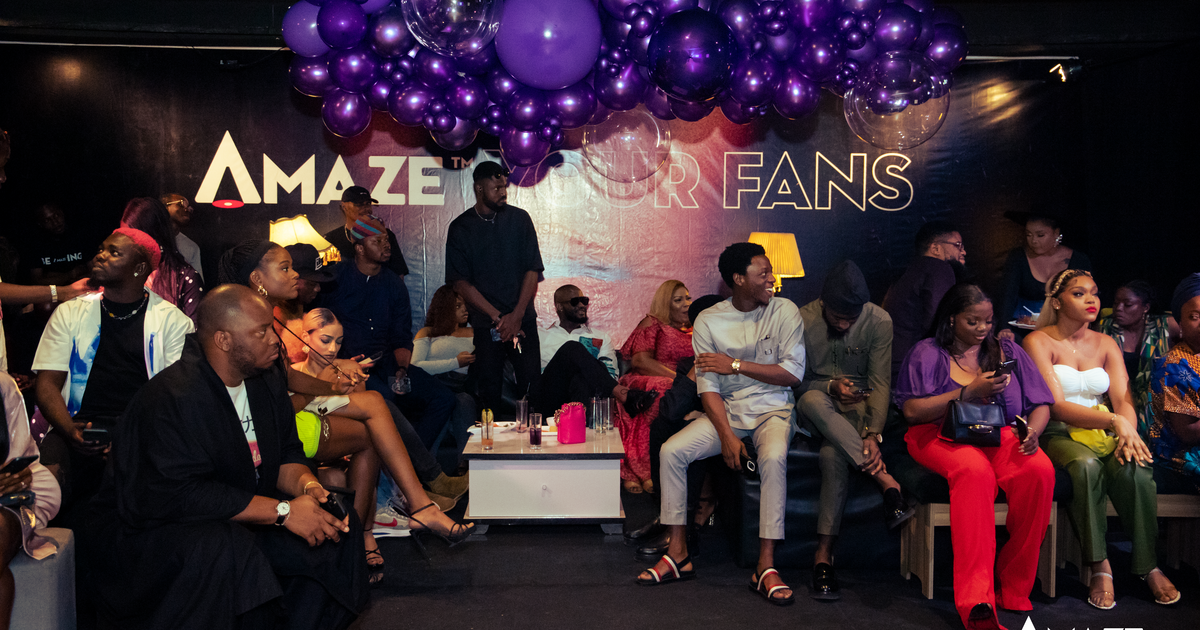 Don Jazzy, Bisola, Bimbo Ademoye, Mimi Onalaja others attend as Amaze app goes live