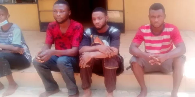 Four suspected robbers arrested in Ondo