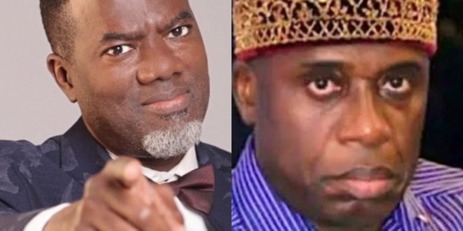 'From lion of Ubima to Lizard of Ubima' - Reno Omokri mocks Rotimi Amaechi after he lost out in the APC presidential primary election