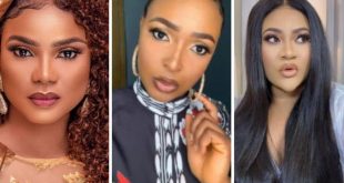 Iyabo Ojo, Nkechi Blessing React As Blessing CEO Strips To Bikini To Show Off New Body After Cosmetic Surgery