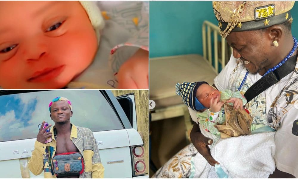 Jubilation As Singer Portable Welcomes A Baby Boy With His Baby Mama
