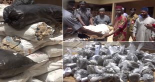Kaduna Vigilance Service intercept 15 bags of cannabis from suspected drug traffickers