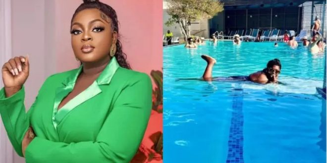 Living my best life possible Eniola Badmus lashes out at detractors as she enjoys a luxurious vacation.