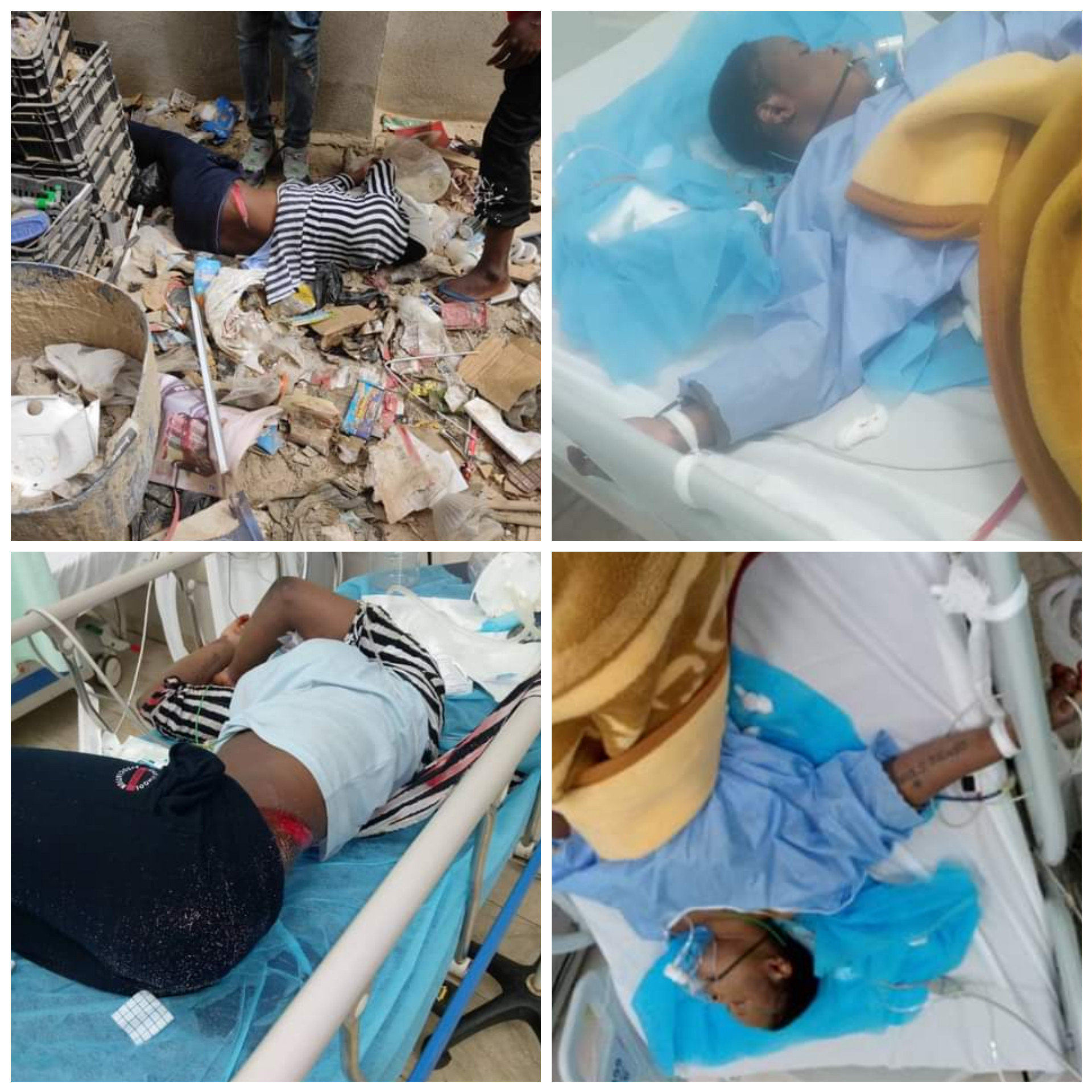 Nigerian lady fighting for life in Libya after suspected human trafficker allegedly pushed her off 3-storey building