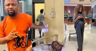 Nigerian’s Drag Nollywood Actor For Spraying Money On His Wife After Giving Birth