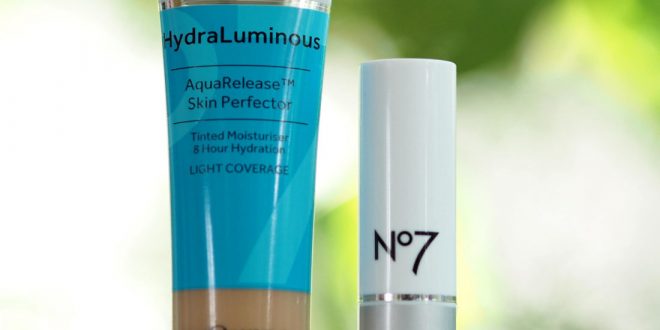 No7 HydraLuminous Aqua Release Skin Perfector Review | British Beauty Blogger